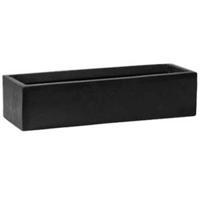 Pottery Pots balkonbak laag zwart 40x15x9.5 cm - thumbnail