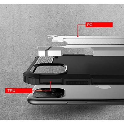 Lunso - Armor Guard hoes - iPhone 11 Pro Max - Zilver Lunso - Armor Guard hoes - iPhone 11 Pro Max - Zilver