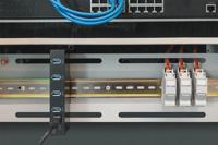 DIGITUS industriële 4-poorts USB-hub - 4x USB-A - USB 3.0-5 Gbps - USB SuperSpeed - 15 kV ESD-bescherming - DIN-rail montage - Zwart - thumbnail