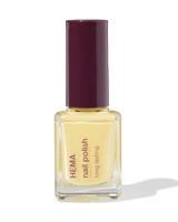 HEMA Long lasting nagellak 1028 vanilla cream (lichtgeel) - thumbnail