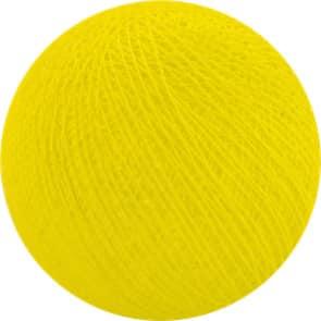 25 losse Cotton Ball's (Geel)