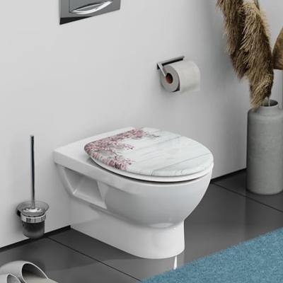 Schutte Duroplast WC-bril FLOWERS&WOOD met soft-close
 82197 - thumbnail