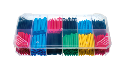 PARKSIDE Krimpkousen, verbinders of klemmen (Krimpkous 450-delig)