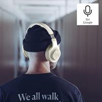 Hama Bluetooth®-koptelefoon Spirit Calypso Over-ear Bass Boost Vouw. Beige - thumbnail