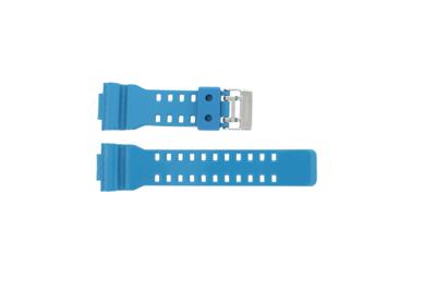Horlogeband Casio GD-110-2W / 10427892 Rubber Turquoise 16mm