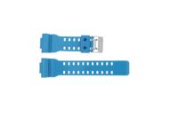 Horlogeband Casio GD-110-2W / 10427892 Rubber Turquoise 16mm - thumbnail