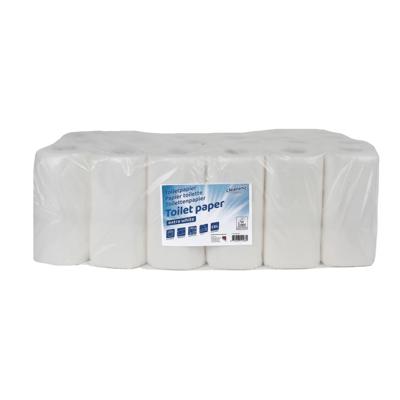 Toiletpapier Cleaninq 2-laags 200vel extra wit Toiletpapier Cleaninq 2-laags 200vel extra wit