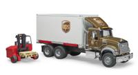 bruder Mack Granite UPS vrachtwagen modelvoertuig - thumbnail