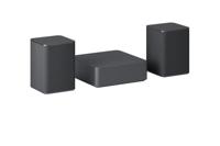 LG SPQ8-S draadloze achterluidsprekers (140 Watt) voor de LG Soundbars DS90QY & DS80QY, Dark Steel Silver [Modeljaar 2022] - thumbnail