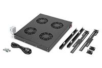 Digitus DN-19 FAN-4-HO-SW 19 inch 4 x Ventilator voor patchkast 1 HE Zwart - thumbnail