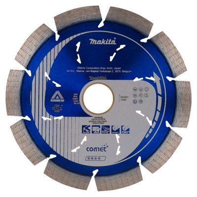 Makita Accessoires Diamantschijf 125x22,2mm blauw - B-12778 Makita Accessoires Diamantschijf 125x22,2mm blauw - B-12778
