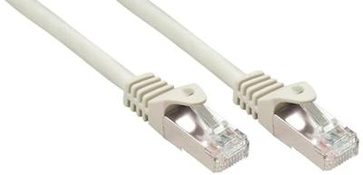 LINDY 48391 RJ45 Netwerkkabel, patchkabel CAT 5e F/UTP 1.00 m Grijs Snagless 1 stuk(s)