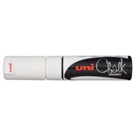 Uni-ball Krijtmarker wit, beitelvormige punt van 8 mm - thumbnail