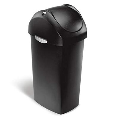 Simplehuman Afvalemmer Swing 60 liter Zwart