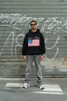 Fearless Blood Justin Hoodie Heren Zwart - Maat L - Kleur: Zwart | Soccerfanshop - thumbnail