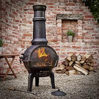 Terraskachel / open haard 'CHIMENEA' - thumbnail