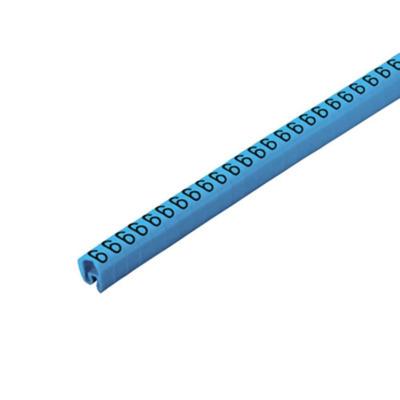 Weidmüller CLI C 2-4 BL/SW 6 CD Markeerring Opdruk 6 Buitendiameter 4 tot 10 mm 1568261521 Weidmüller CLI C 2-4 BL/SW 6 CD Markeerring Opdruk 6 Buitendiameter 4 tot 10 mm 1568261521