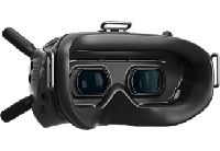 DJI FPV Goggles V2 Op het hoofd gedragen beeldscherm (HMD) 420 g Grijs - thumbnail