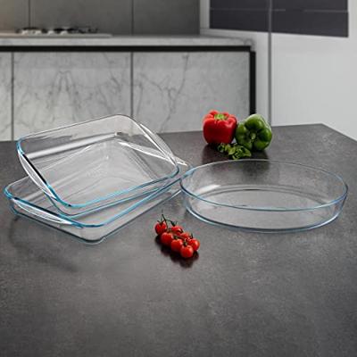 Pyrex ovenschaal 34x23cm 2,6l glas Pyrex ovenschaal 34x23cm 2,6l glas
