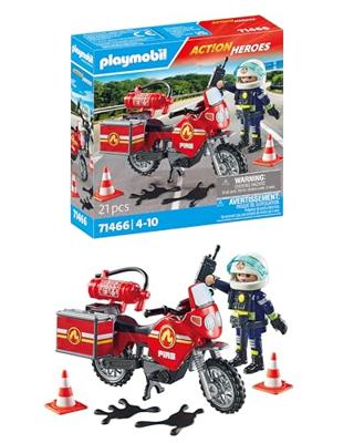 PLAYMOBIL Action Heroes brandweer op de plaats van het ongeval 71466 - thumbnail