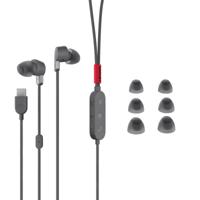 Lenovo Go USB-C in-ear hoofdtelefoon met actieve ruisonderdrukking - stormgrijs - computergecertificeerd - licht en draagbaar - geïntegreerde onafhankelijke microfoon - digitale audio USB-C - thumbnail