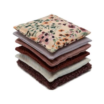 Little Botanic label Sensorische pittenzakjes 6 stuks Rouge