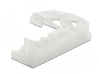 Delock Kabelhouder voor platte kabels 60179 Transparant 10 stuk(s) - thumbnail