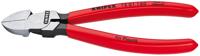 Knipex Zijsnijtang voor kunststof | met kunststof bekleed | 160 mm - 7201160 - thumbnail