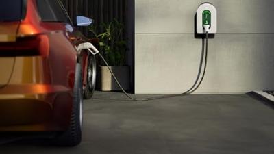 Schneider Electric Schneider Charge Wallbox Type 2 Mode 3 16 A 11 kW App, Geen - thumbnail