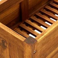 Plantenbak verhoogd 100x30x25 cm acaciahout - thumbnail