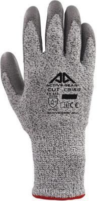 Handschoen activegear snijbestendig grijs 7 s