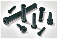 HellermannTyton HV2210-PVC-BK-M1 Knikbeschermingstule Klem-Ø (max.) 7.5 mm PVC Zwart 1 stuk(s) - thumbnail