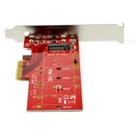 StarTech.com x4 PCI Express naar M.2 PCIe SSD Adapter - M.2 NGFF SSD (NVMe of AHCI) Adapterkaart (PEX4M2E1) - thumbnail