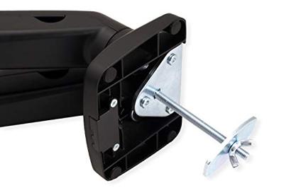 VALUE Dual LCD Monitorarm, tafelmontage, gasveer, 5 draaipunten, zwart