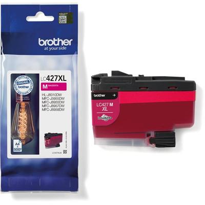 Inktcartridge Brother LC-427XLM rood | 5 stuks