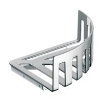 Emco System 2 hoekkorf afneembaar chroom 354500133 - thumbnail