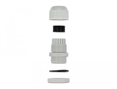 Delock 60193 Kunststof Grijs 1 stuk(s)