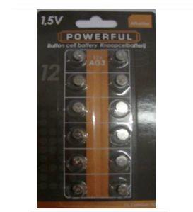 Batterijen knoopcel AG3/LR41 12 stuks Batterijen knoopcel AG3/LR41 12 stuks