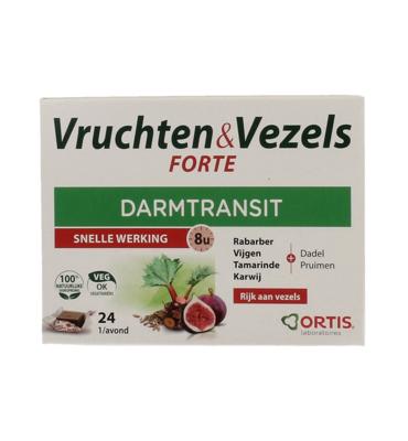 Ortis Vruchten & Vezels Forte Darmtransit Blokjes Ortis Vruchten & Vezels Forte Darmtransit Blokjes