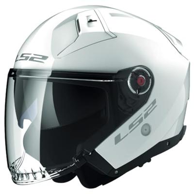 LS2 jethelm "of603 infinity ii" helmet of603 infi. ii solid xxl white