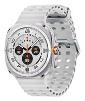 Samsung Galaxy Watch Ultra 3,81 cm (1.5") AMOLED 47 mm Digitaal 480 x 480 Pixels Touchscreen 4G Titanium, Wit Wifi GPS - thumbnail