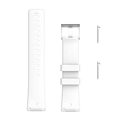 Fitbit Versa 1 / 2 & Lite rubberen sport bandje - Wit Fitbit Versa 1 / 2 & Lite rubberen sport bandje - Wit