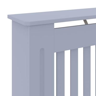 Radiatorombouw 78 cm MDF grijs - thumbnail