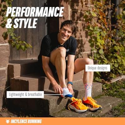 Incylence Running Crystals Hoge Sokken Incylence Running Crystals Hoge Sokken