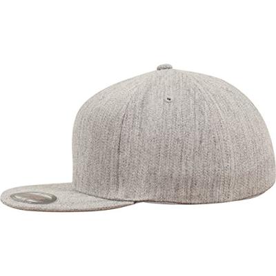 Flexfit FX6277FV Flexfit Flat Visor - Heather Grey - L/XL