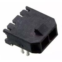 Molex 436500203 Male header, inbouw (standaard) Totaal aantal polen: 2 Rastermaat: 3.00 mm Inhoud: 1 stuk(s) Tray - thumbnail
