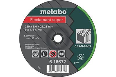 Metabo 616672000 Afbraamschijf gebogen Boordiameter 22.23 mm 10 stuk(s)