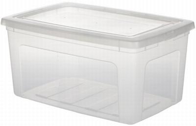 Iris Opbergbox Transparant 50 Liter