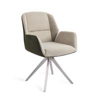 Jesper Home Eetkamerstoel 'Myoko' Turn Steel, Draaibaar, kleur Popeye - thumbnail