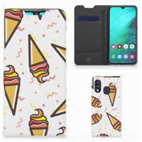 Samsung Galaxy A40 | Flip Style Cover | Icecream - thumbnail